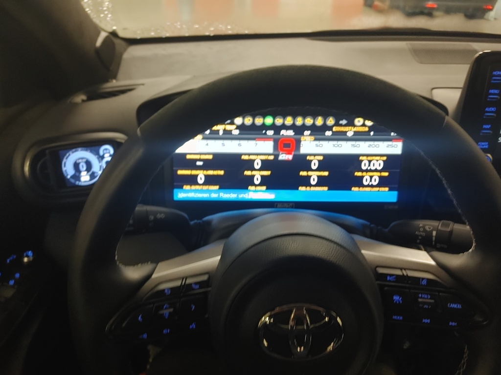 Maptec Yaris GR C1212 Dash Kit