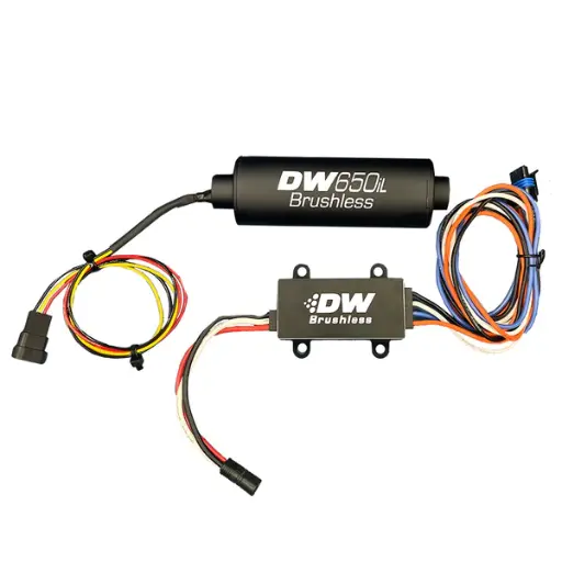 [DW650-PWM] DW650iL 650lph Brushless In-line Fuel Pump with PWM Controller